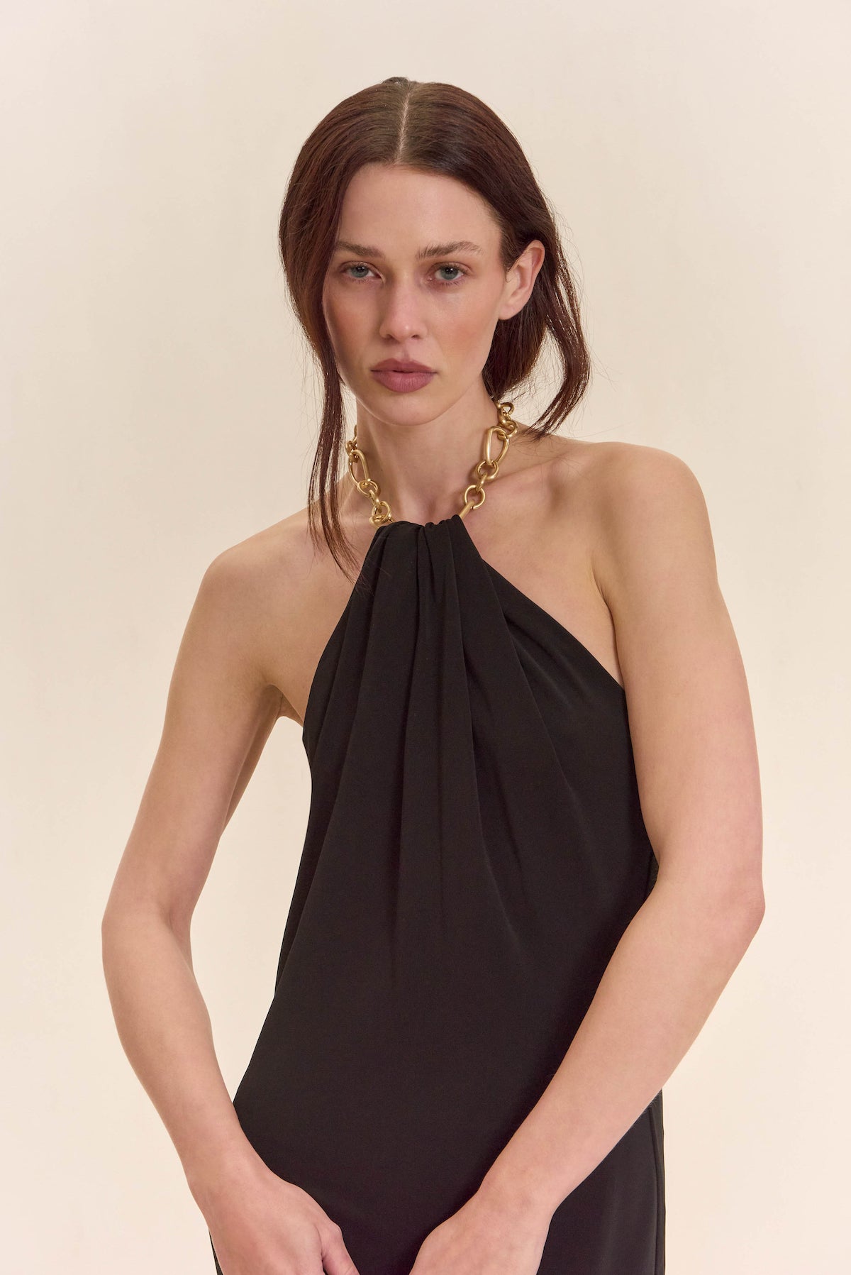 SOREN GOWN - BLACK