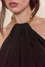 SOREN GOWN - BLACK