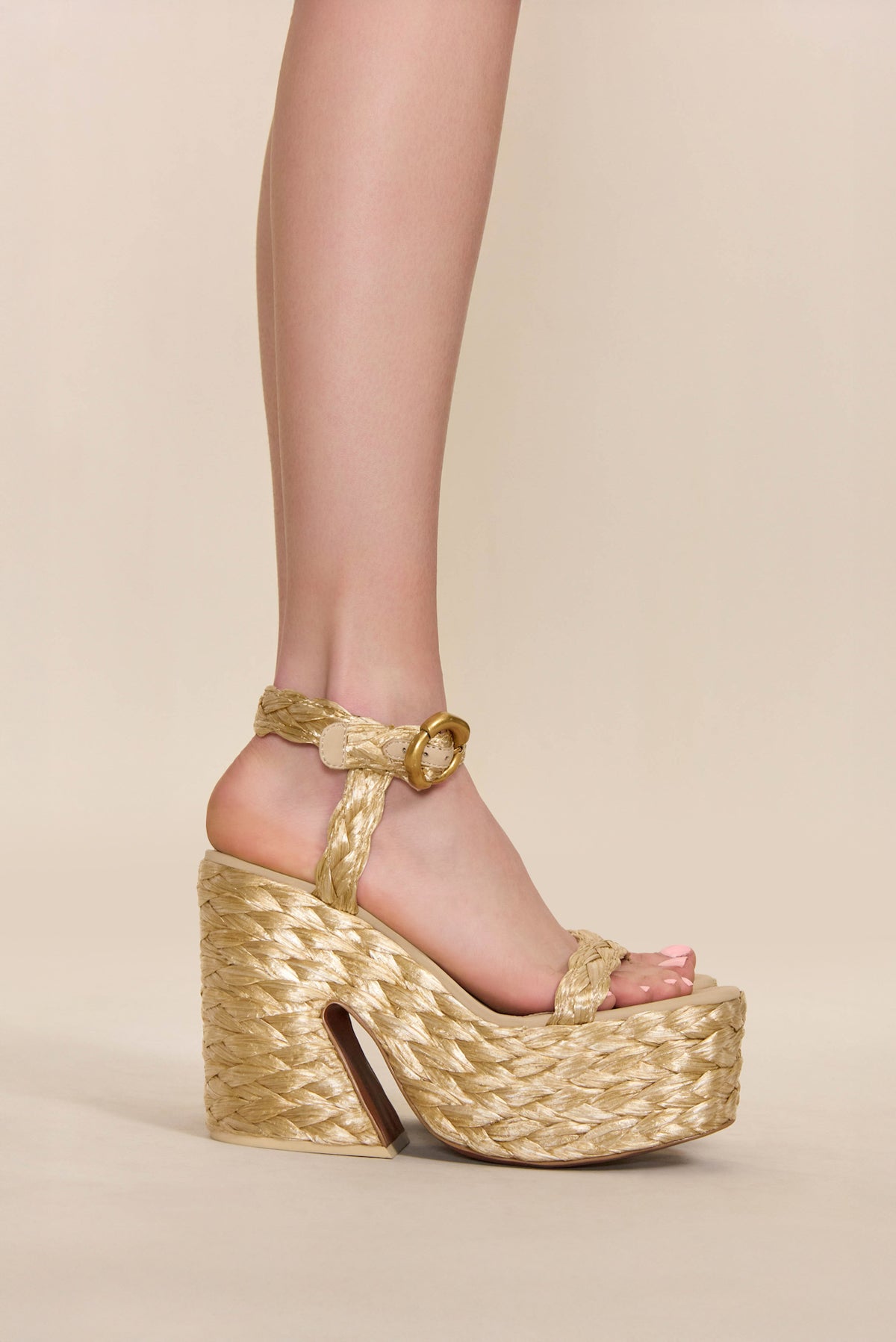 DAELAN PLATFORM SANDAL - NATURAL