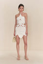 FLOREANA KNIT DRESS - OFF WHITE