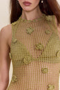 VERMEER DRESS - GOLD
