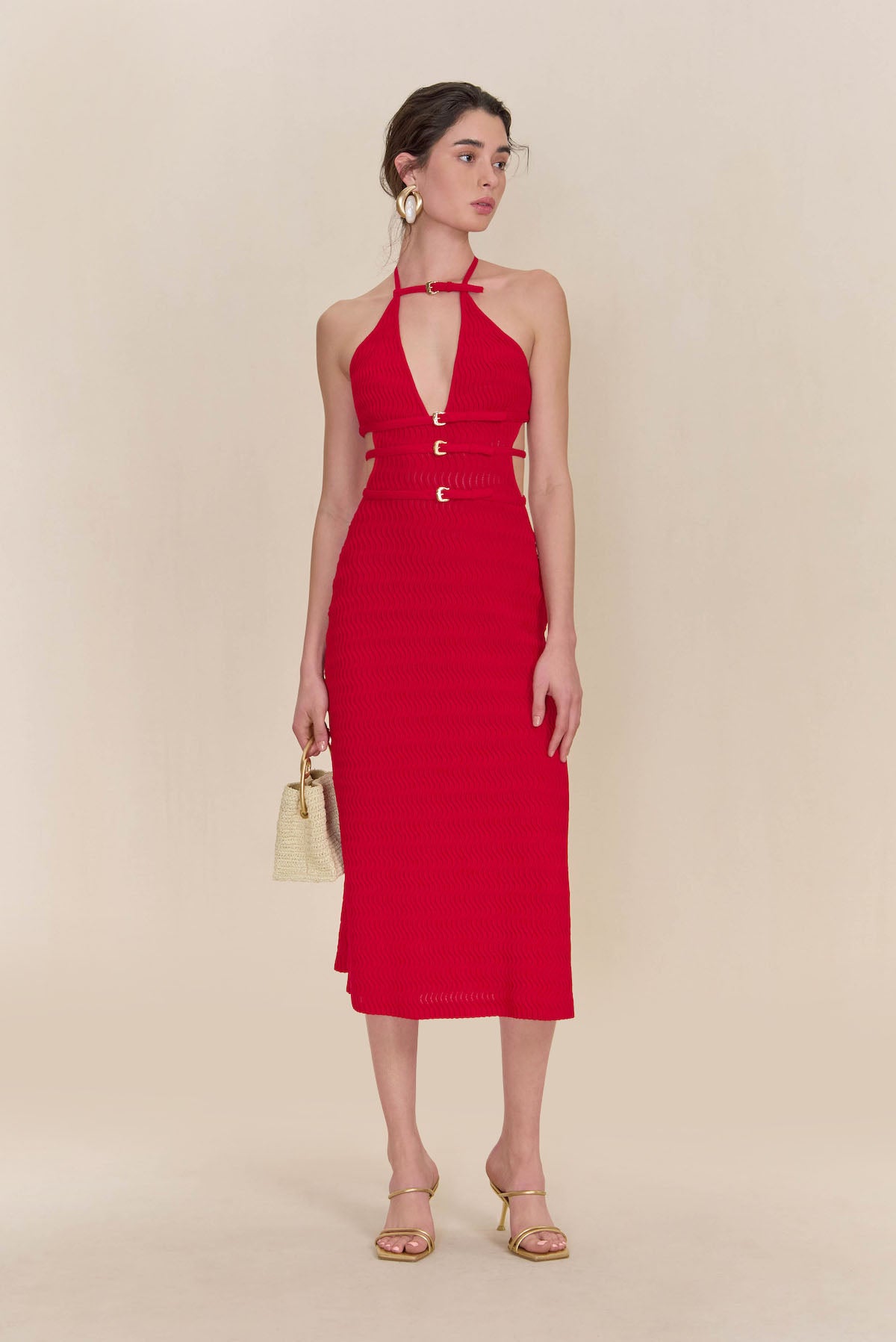 EVALEIGH KNIT DRESS - GHERMEZ