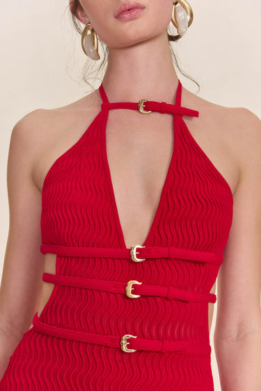 EVALEIGH KNIT DRESS - GHERMEZ | EVALEIGH KNIT DRESS - GHERMEZ | Secondary image