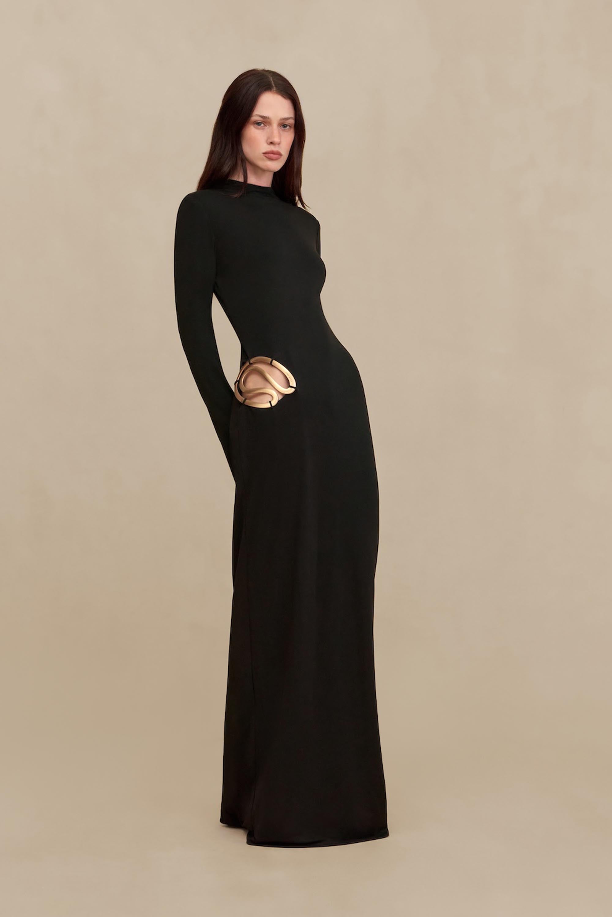 JACENTA GOWN - BLACK CULT GAIA JACENTA GOWN - BLACK CULT GAIA