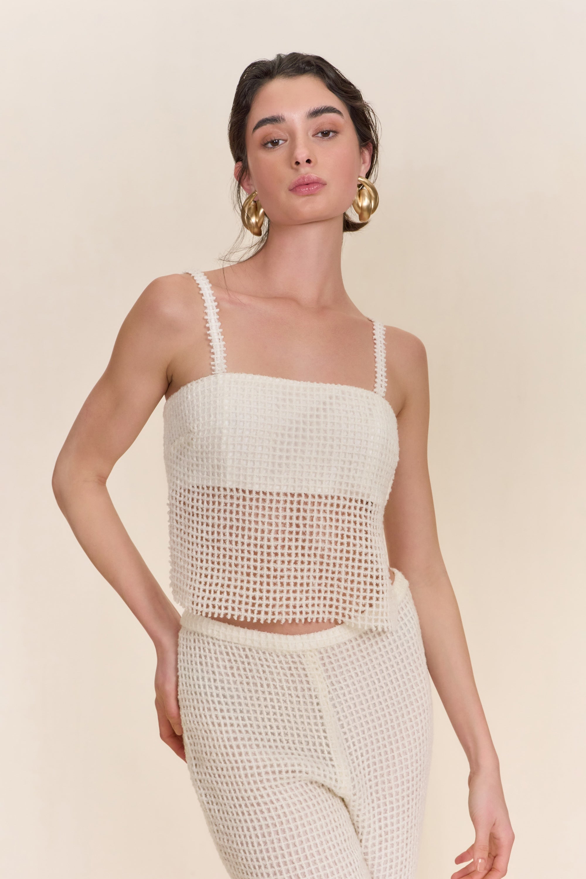 CORALI TOP - OFF WHITE