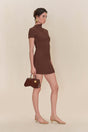 LUKA KNIT DRESS - JAVA