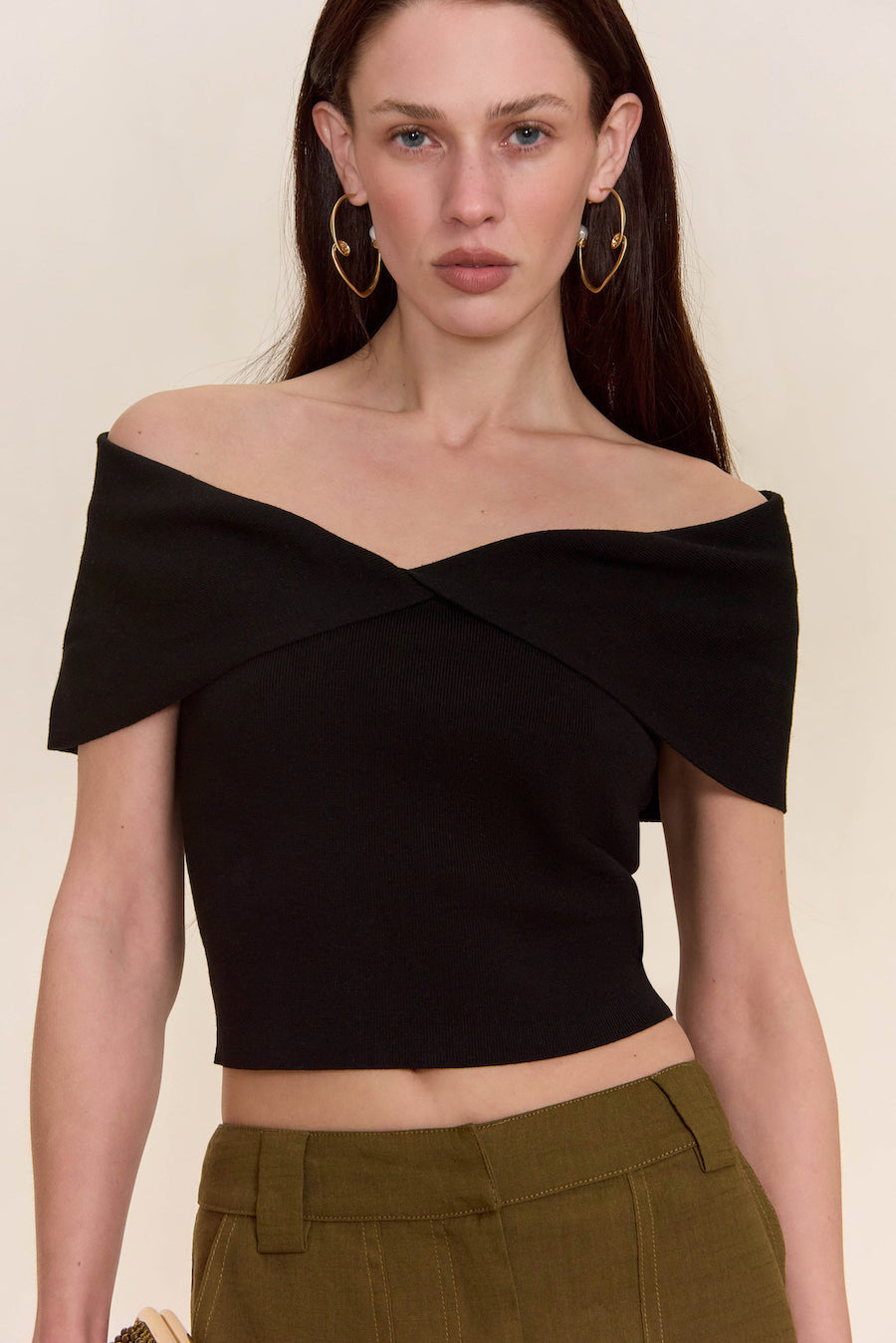 PRESCOTT KNIT TOP - BLACK