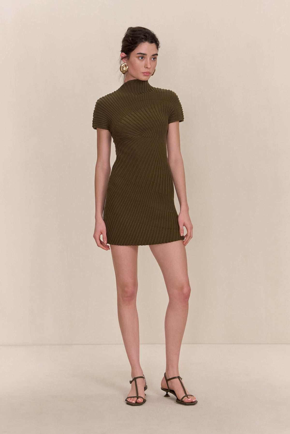 LUKA KNIT DRESS - NYMPH CULT GAIA LUKA KNIT DRESS - NYMPH CULT GAIA