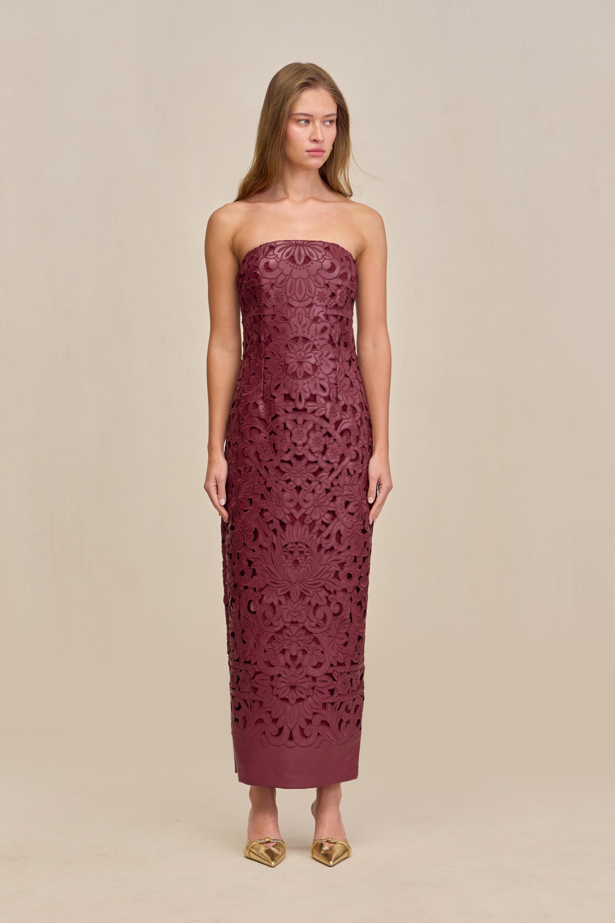 RAYLENE GOWN - CHIANTI