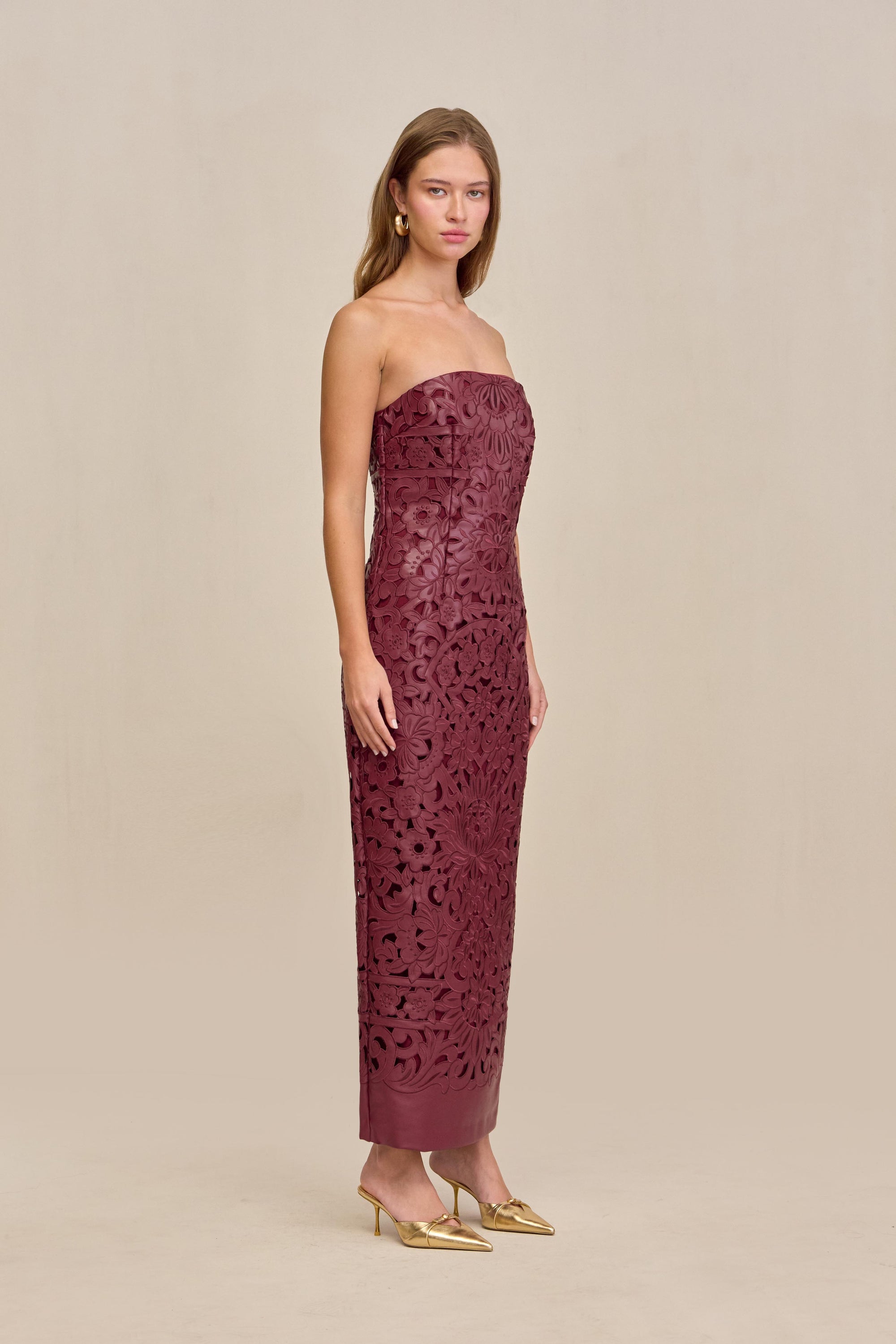 RAYLENE GOWN - CHIANTI