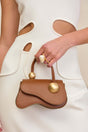 KAZIA NANO CROSSBODY BAG - PECAN