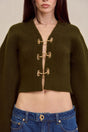 MAYALU CARDIGAN - DEEP ROSEMARY