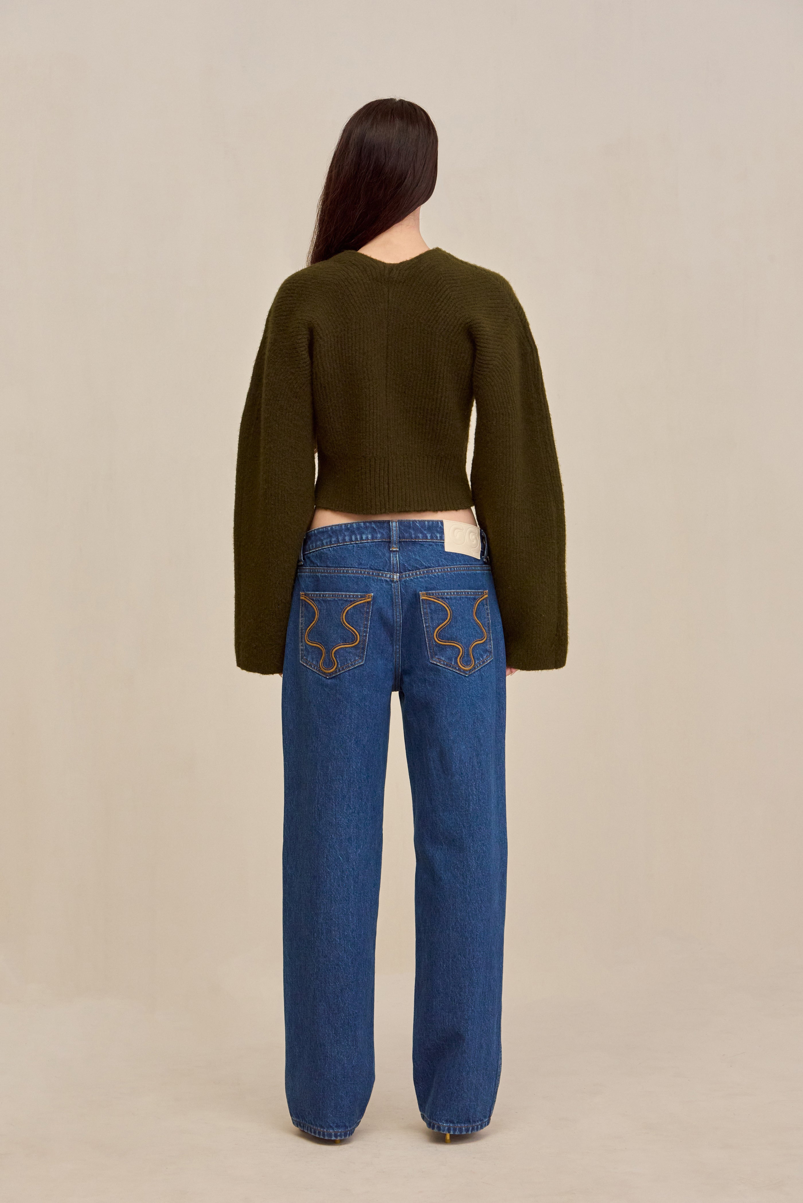 MAYALU CARDIGAN - DEEP ROSEMARY