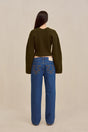 MAYALU CARDIGAN - DEEP ROSEMARY