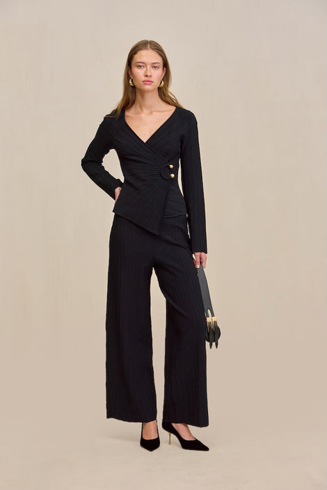 COLLETTE TOP - BLACK