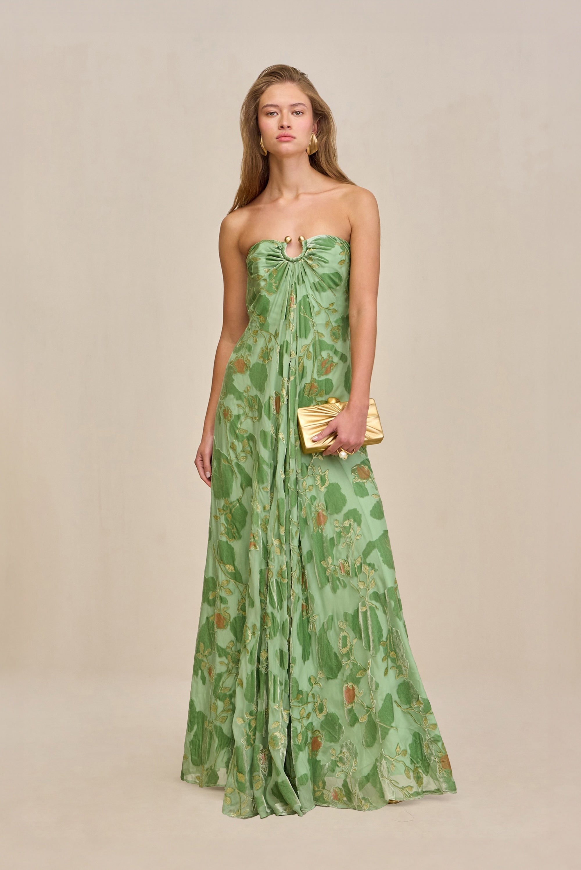 RENAY DRESS - MOLDAVITE MULTI