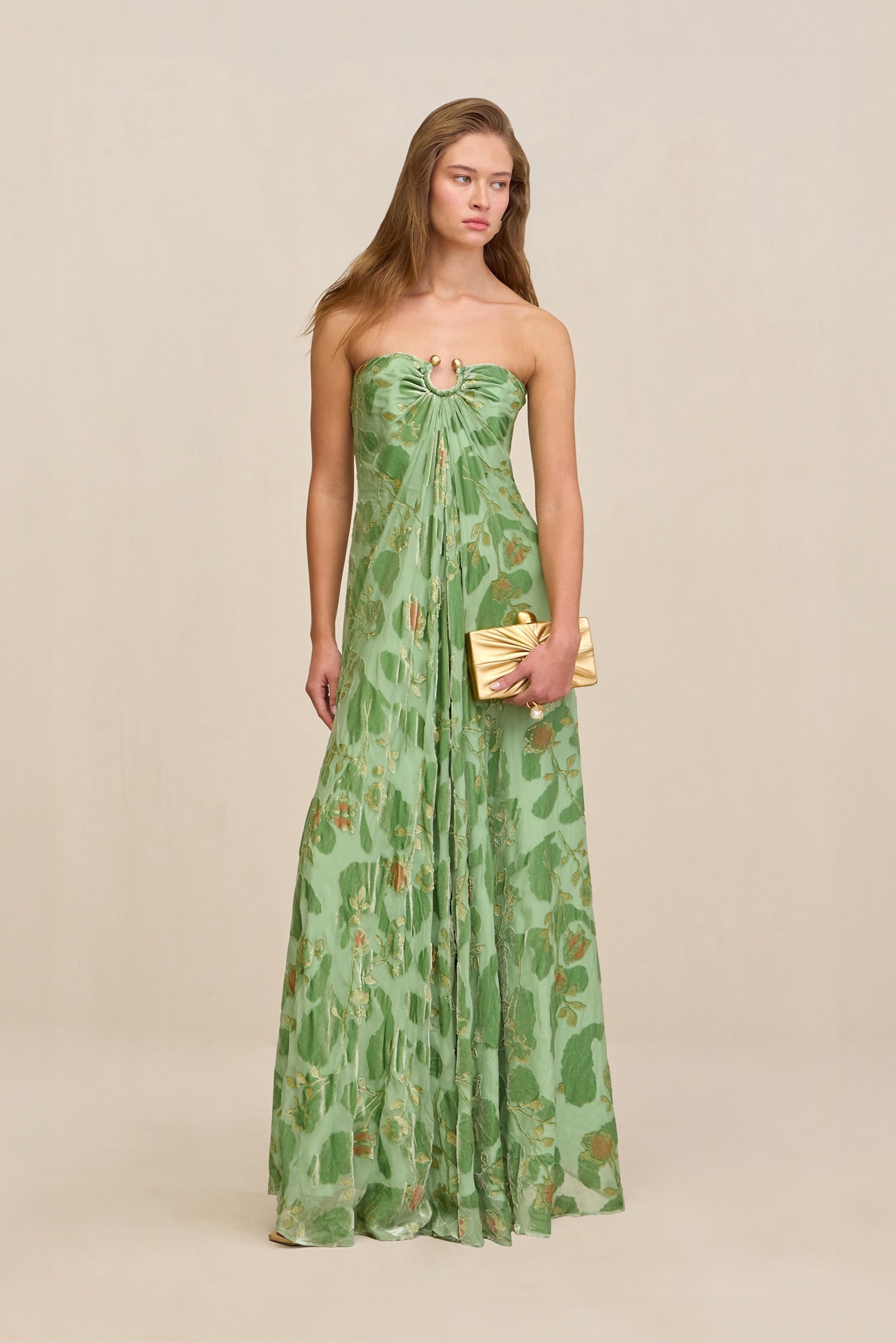 RENAY DRESS - MOLDAVITE MULTI