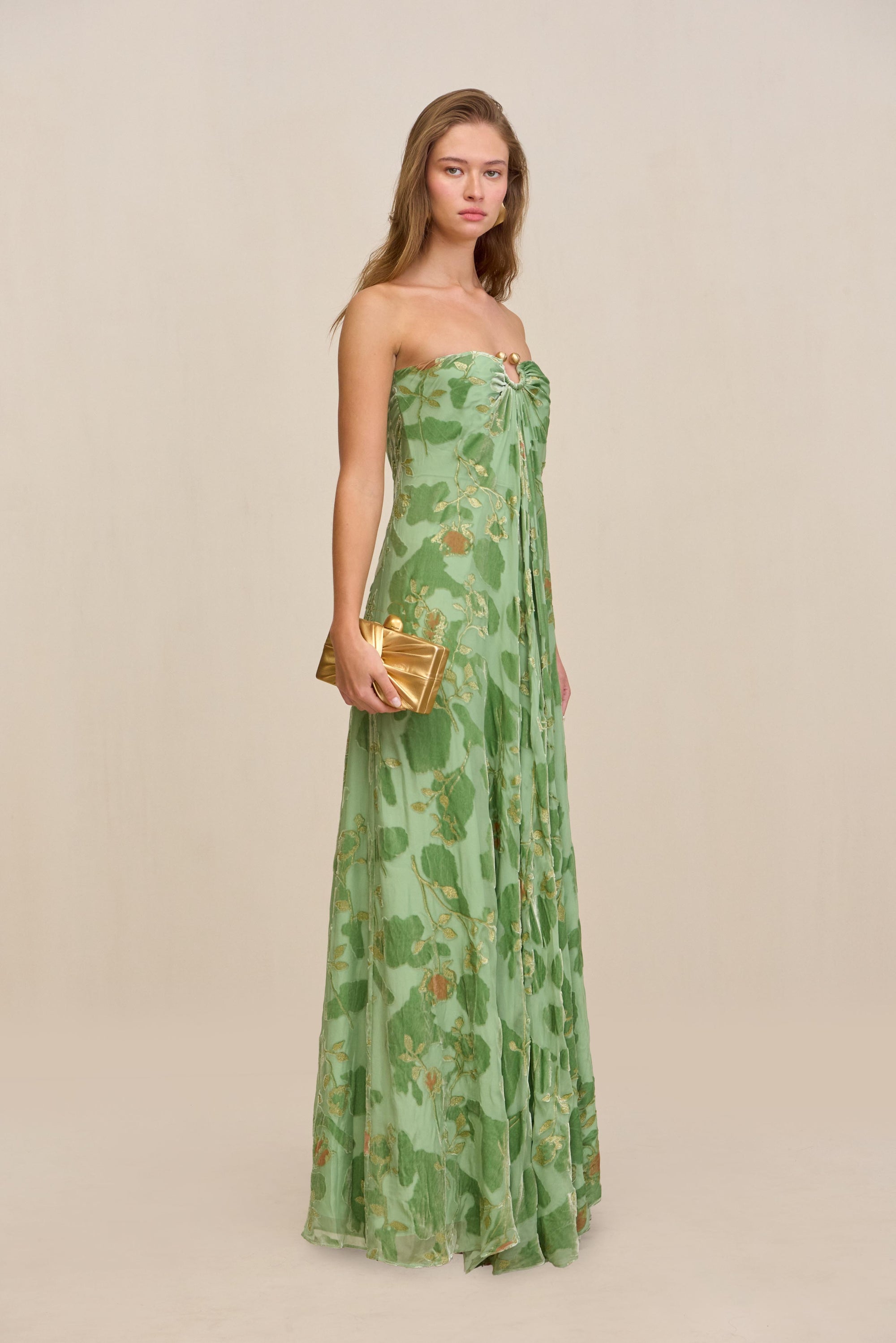 RENAY DRESS - MOLDAVITE MULTI