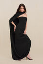 CORSICA GOWN - BLACK