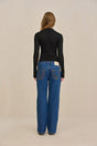 VARMA KNIT TOP - BLACK
