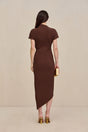CHRYSTA KNIT DRESS - JAVA