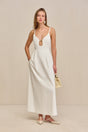 ELLARIA DRESS - OFF WHITE