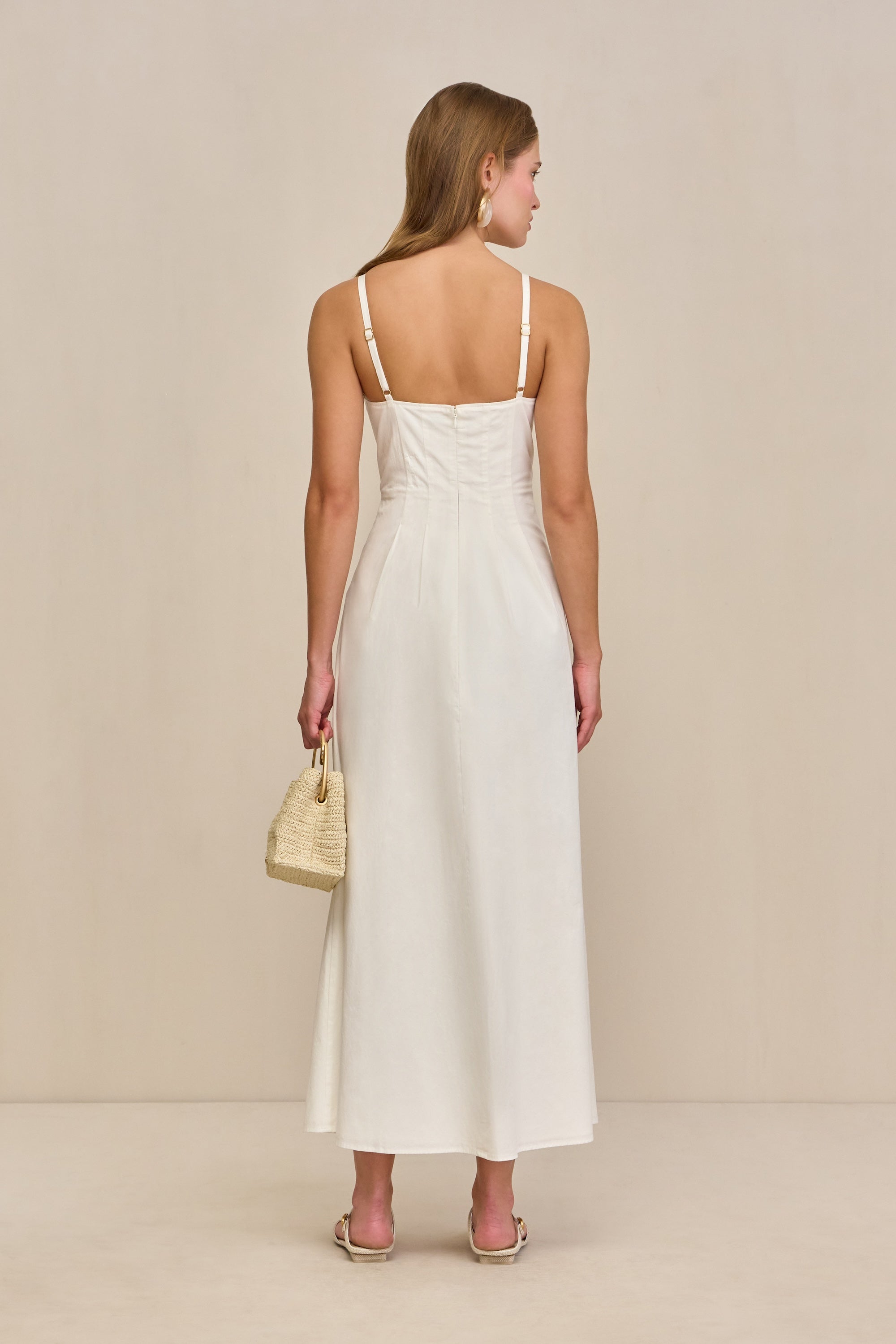 ELLARIA DRESS - OFF WHITE