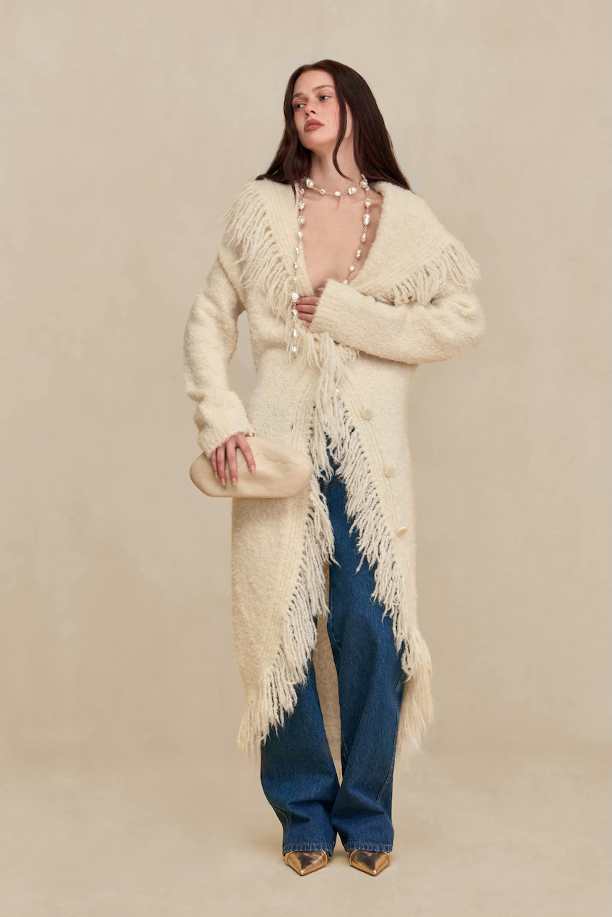 VICTORIA DUSTER - CREAM