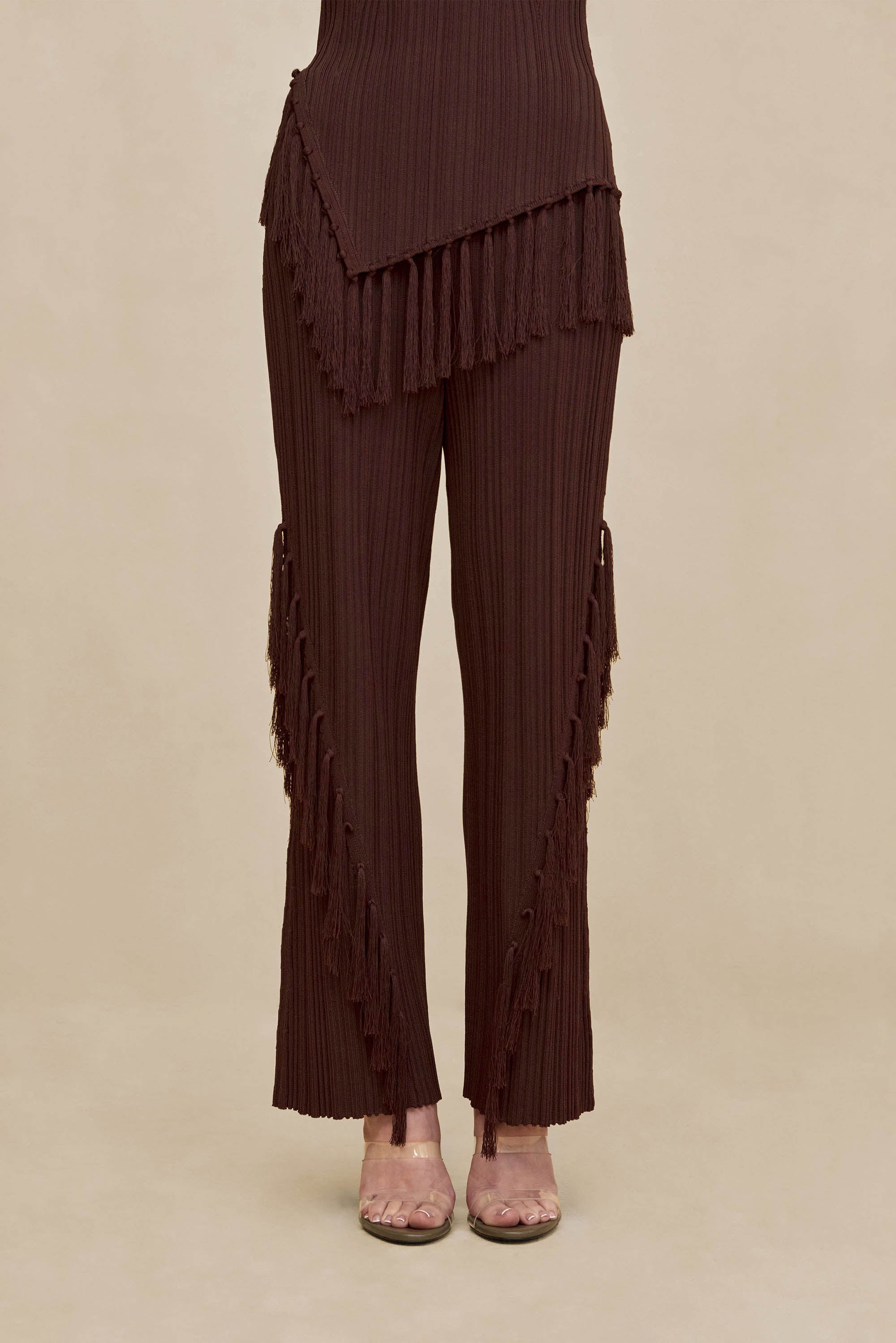 MAUDE KNIT PANT - JAVA