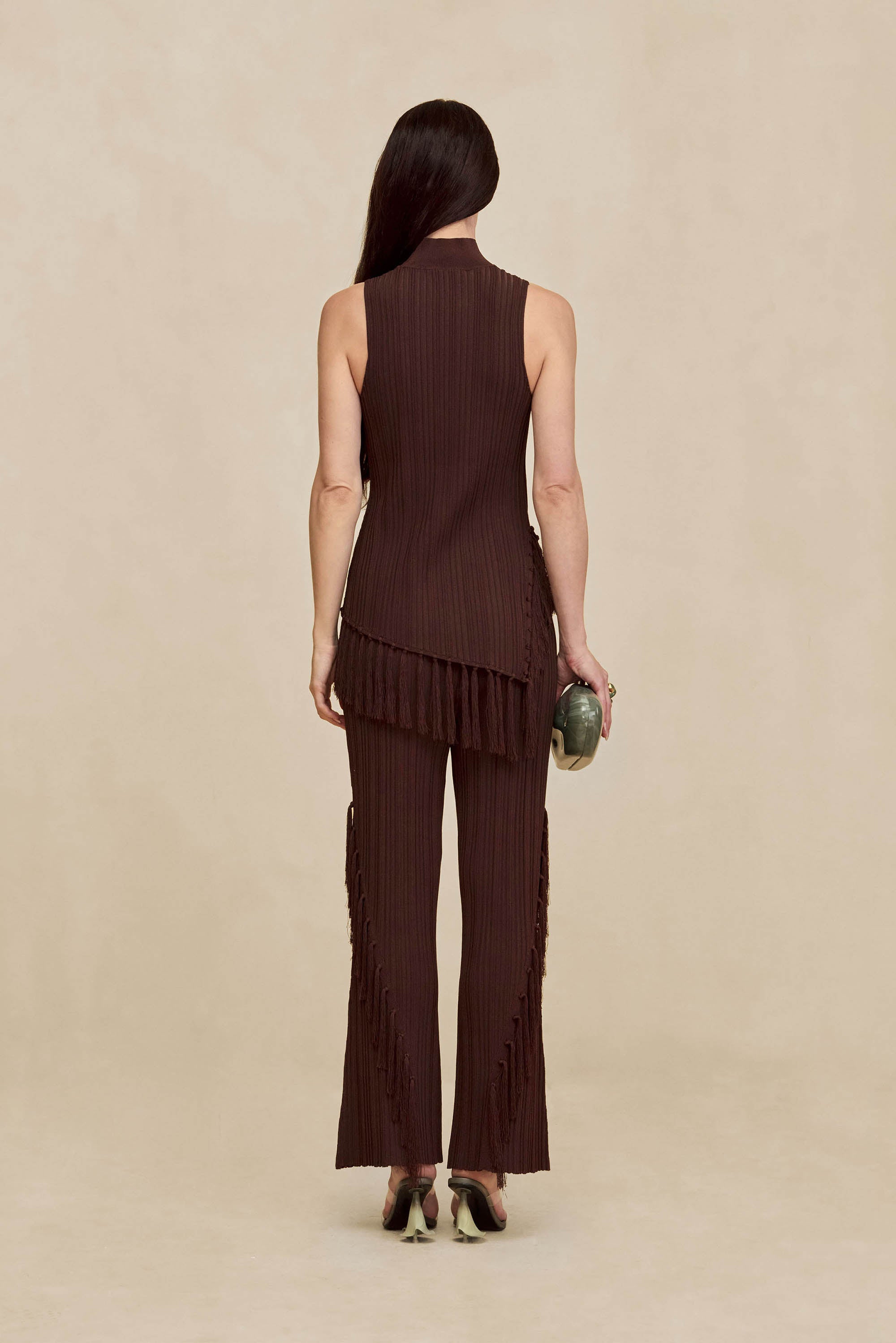 MAUDE KNIT PANT - JAVA