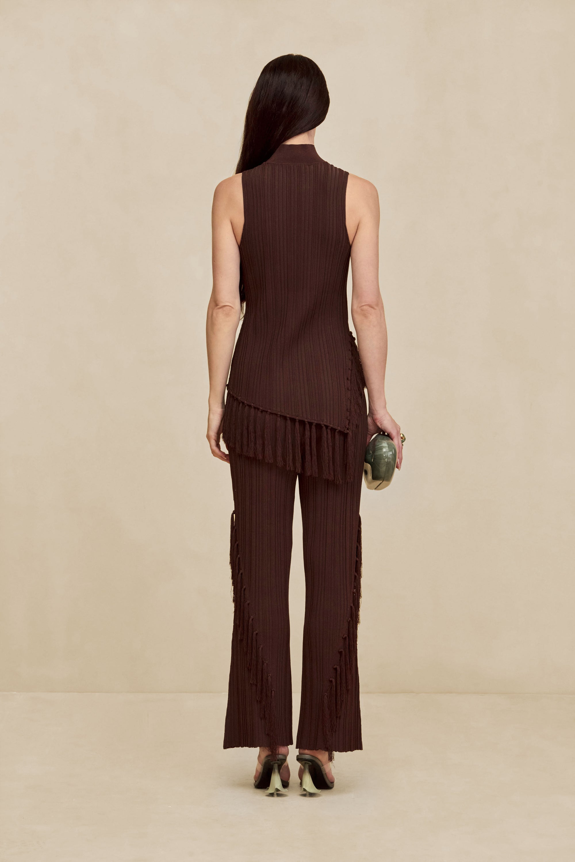 MAUDE KNIT PANT - JAVA