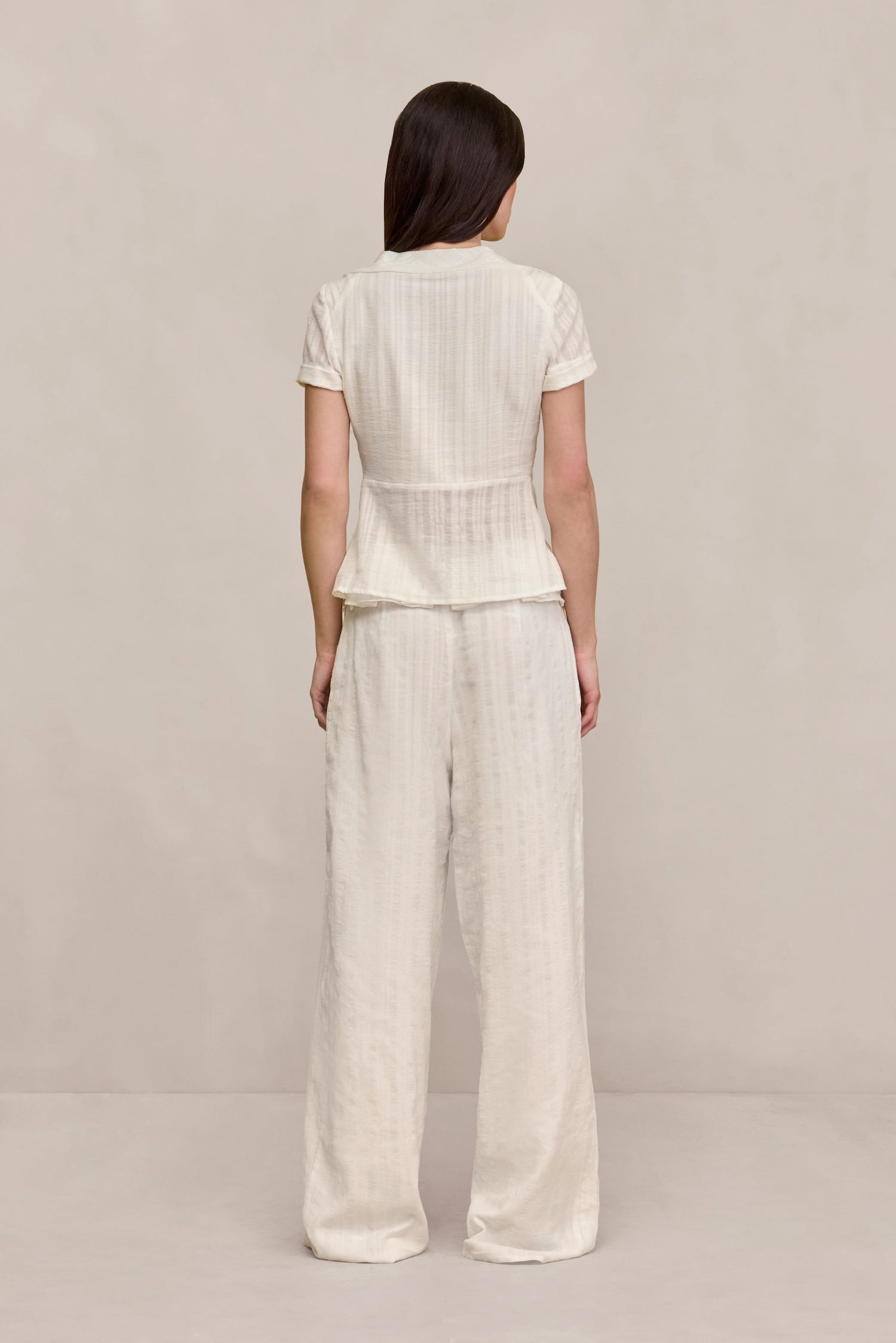 SISLEY PANT - OFF WHITE