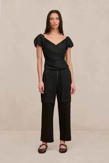 HELENE TOP - BLACK | HELENE TOP - BLACK | Secondary image