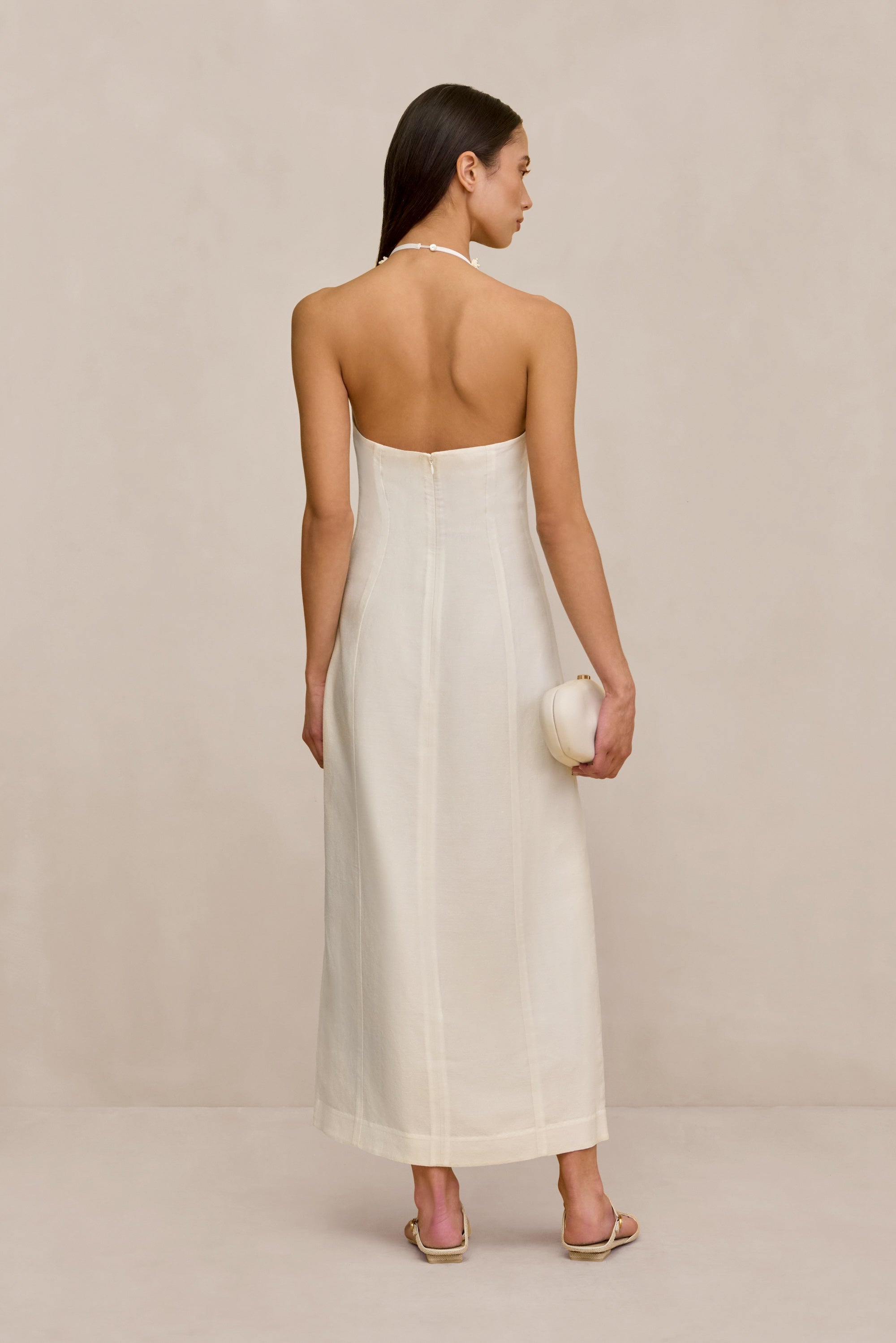 LENA DRESS - OFF WHITE