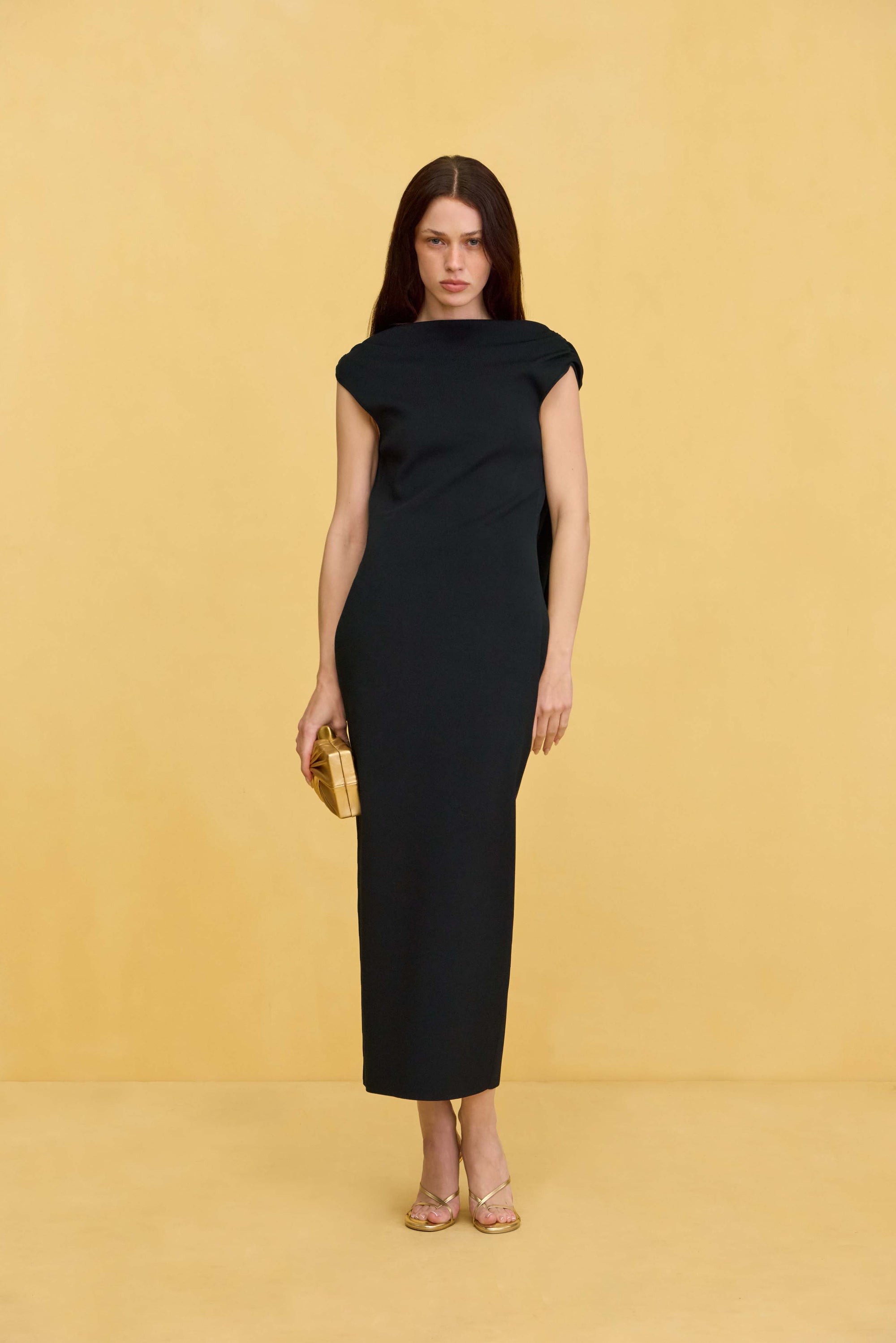 DEIRDRA DRESS - BLACK