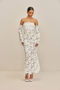 KAYLINA GOWN - OFF WHITE