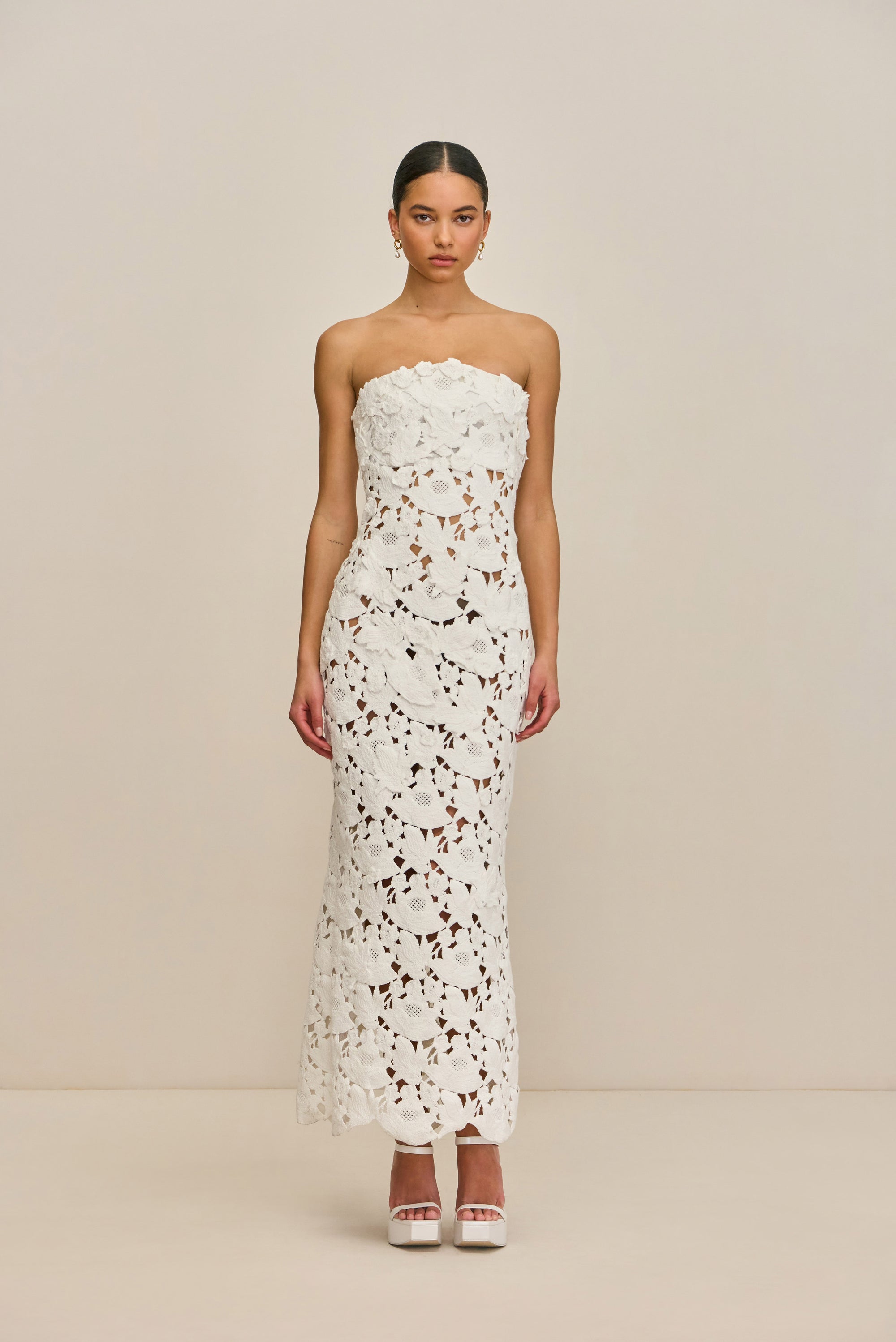 KAYLINA GOWN - OFF WHITE