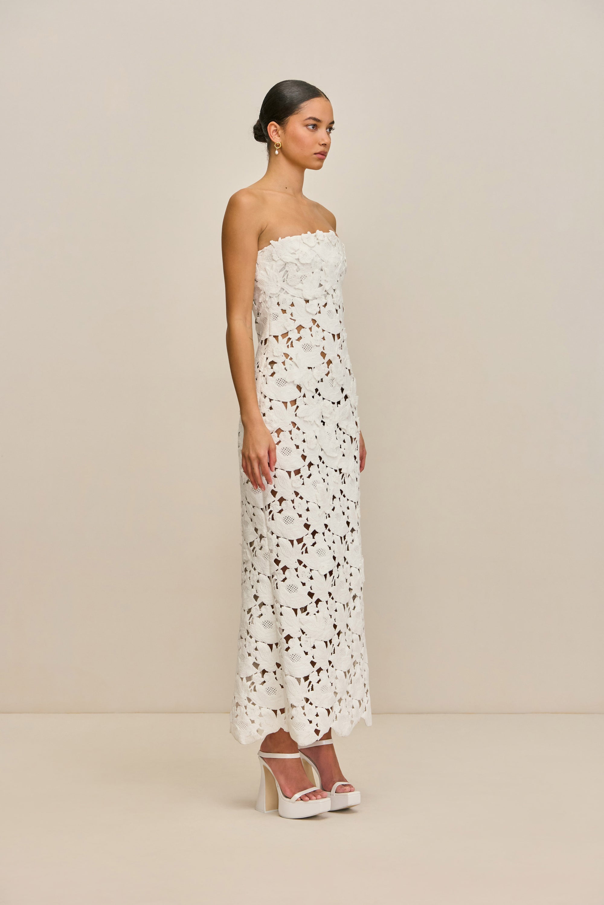 KAYLINA GOWN - OFF WHITE