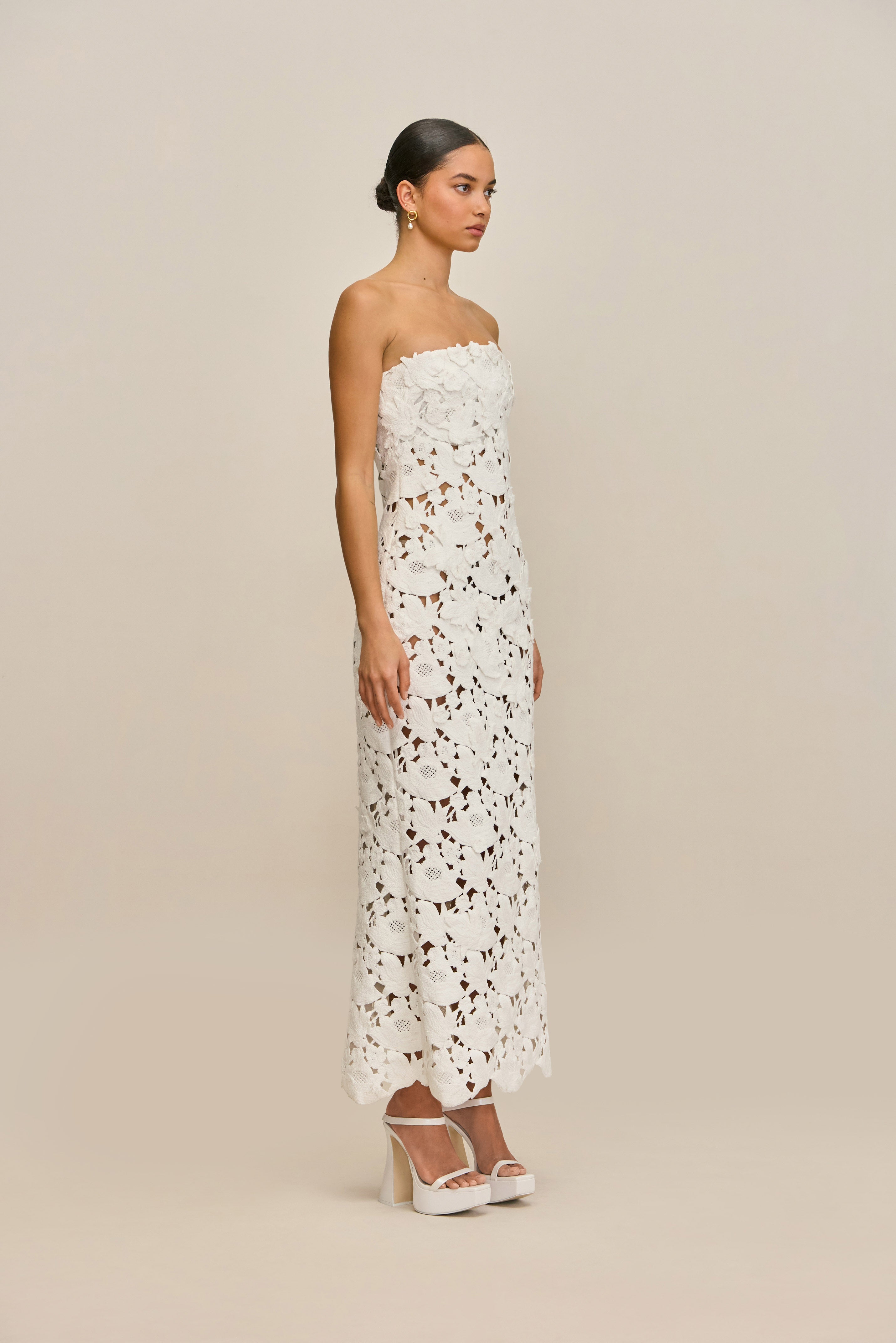 KAYLINA GOWN - OFF WHITE