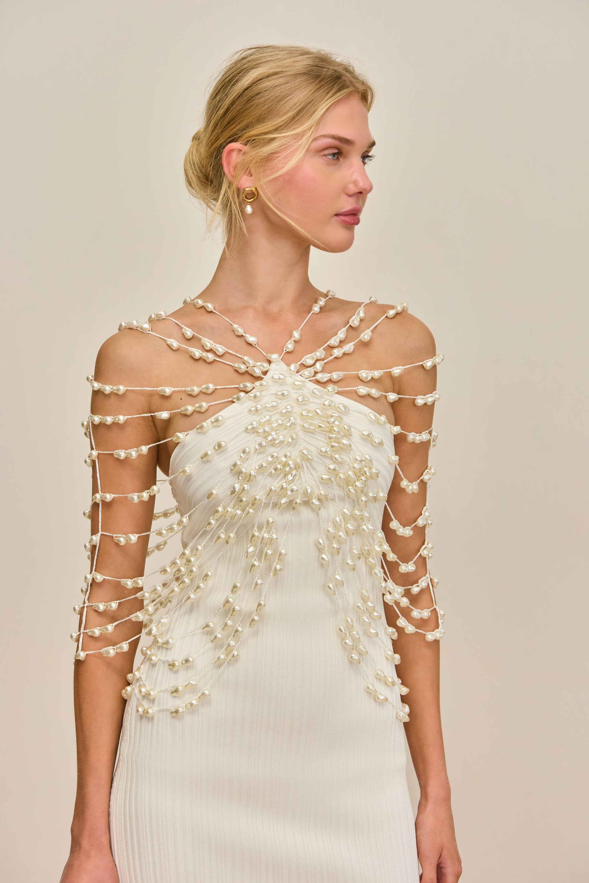 Cult Gaia - Oliviana Knit Dress - Off White Cult Gaia - Oliviana Knit Dress - Off White