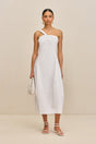 ARACELI DRESS - OPTIC WHITE