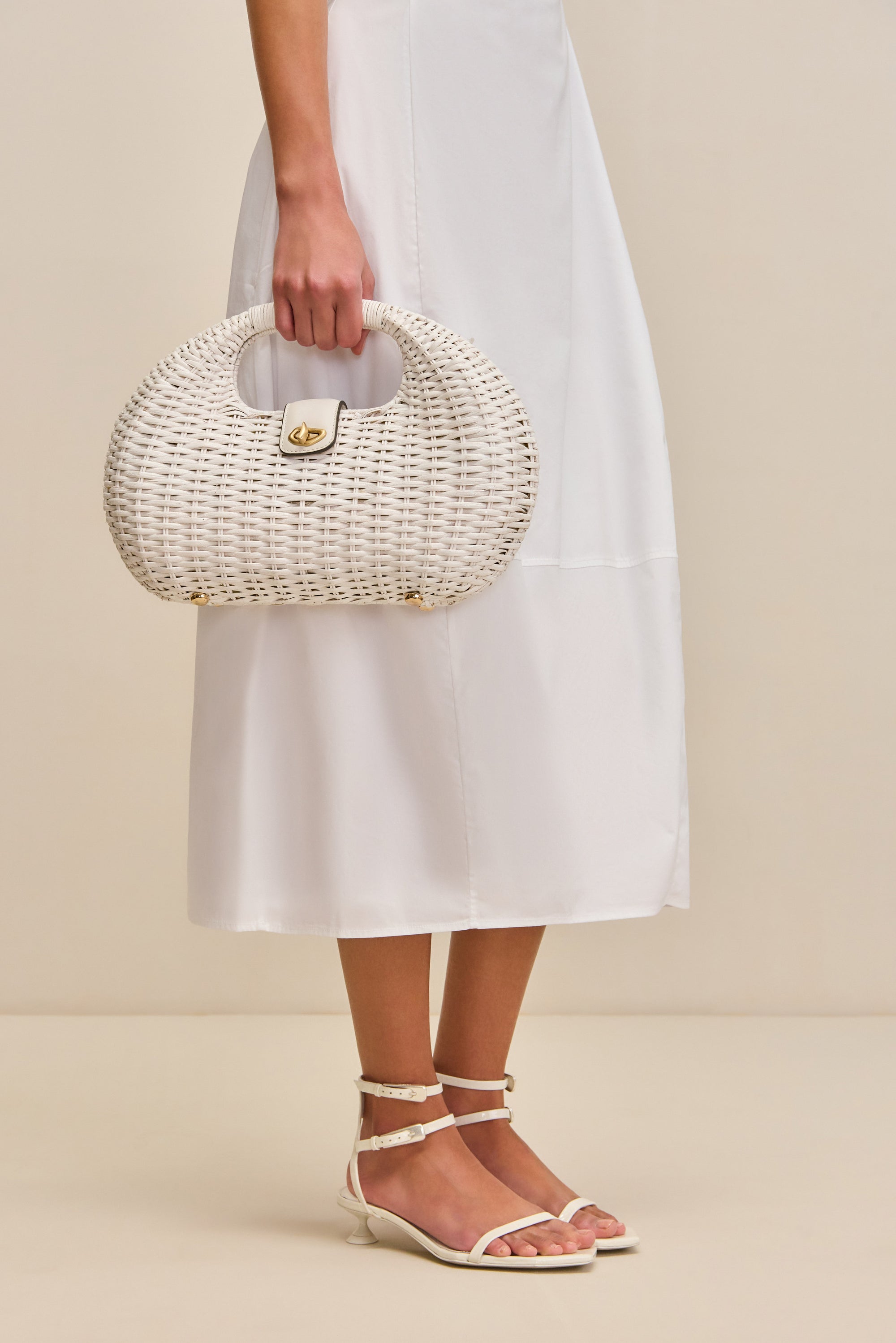 TORINA SANDAL - ANTIQUE WHITE