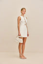 HARTLEY KNIT DRESS - OFF WHITE