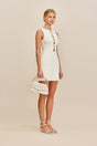 HARTLEY KNIT DRESS - OFF WHITE