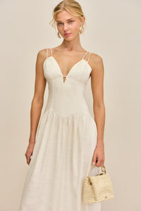 DARCEY DRESS - OFF WHITE