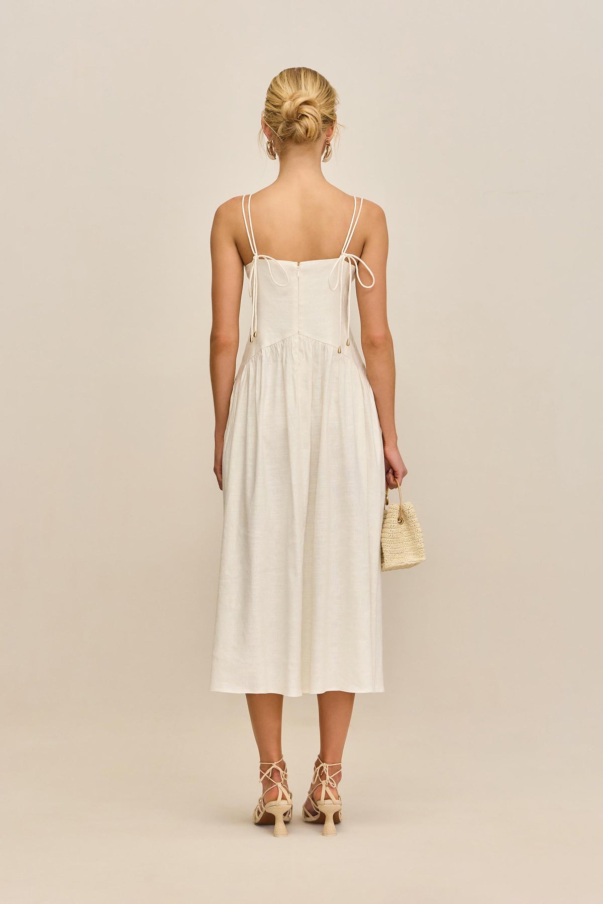 DARCEY DRESS - OFF WHITE
