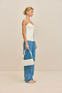 LENNON KNIT TOP - OFF WHITE