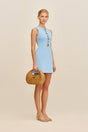 HARTLEY KNIT DRESS - COASTAL