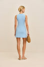 HARTLEY KNIT DRESS - COASTAL