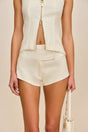 DENNY SHORT - OFF WHITE